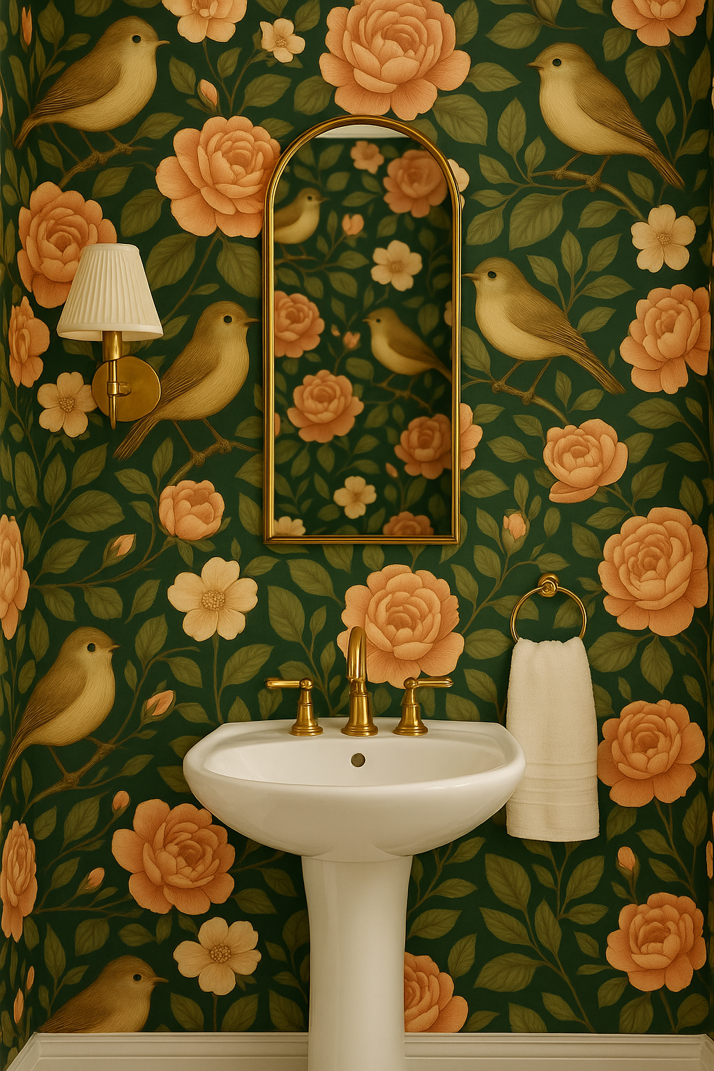 Birdsong Manor Wallpaper
