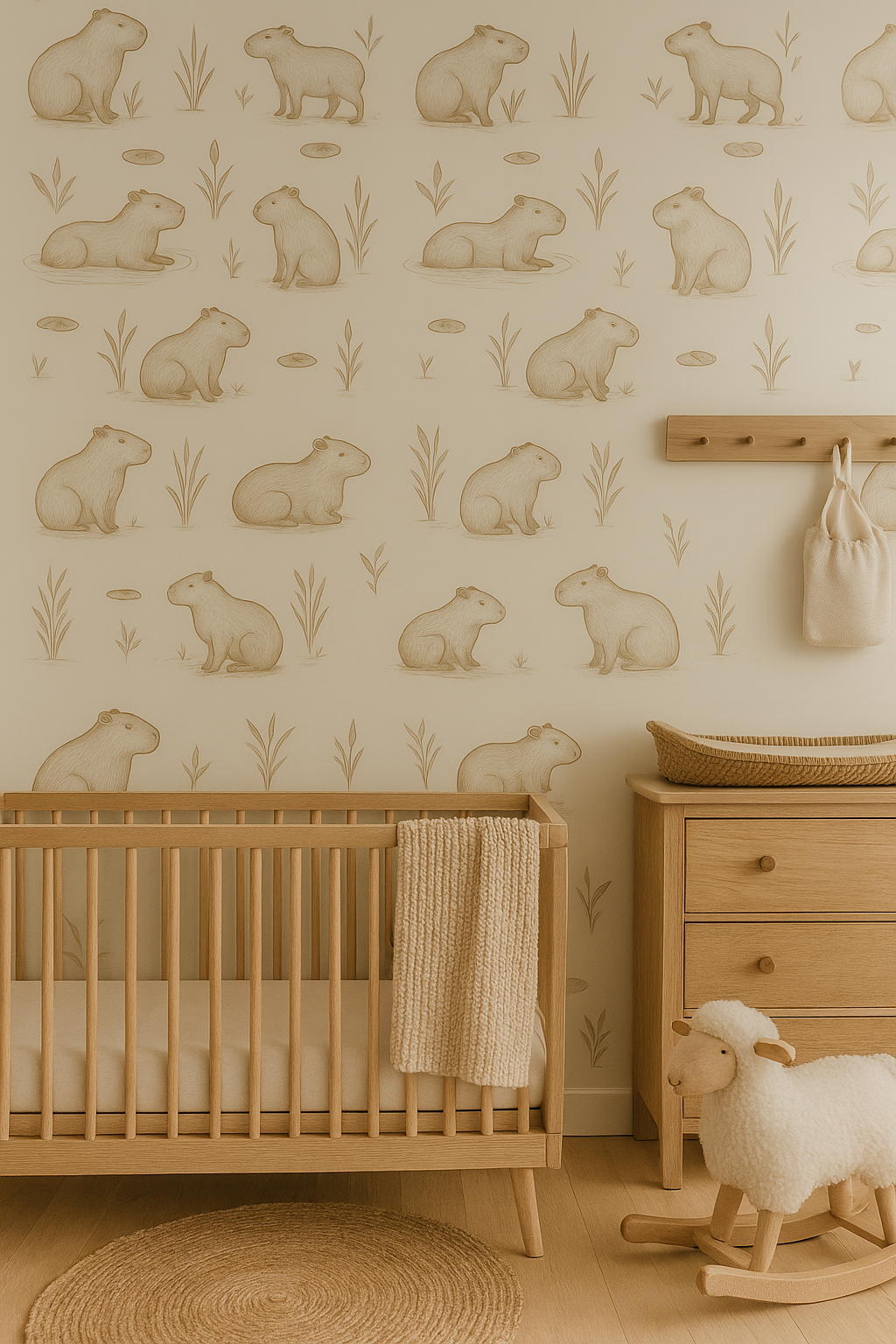 Capybara Club Wallpaper