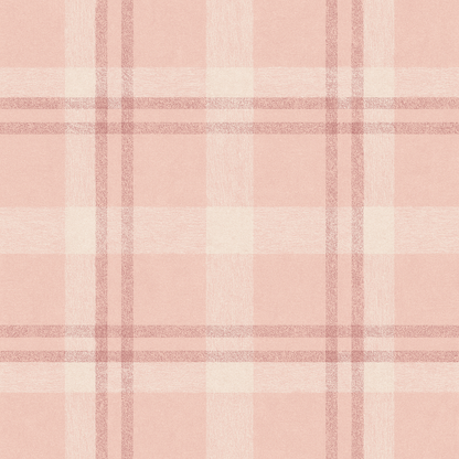 Blush Plaid Wallpaper