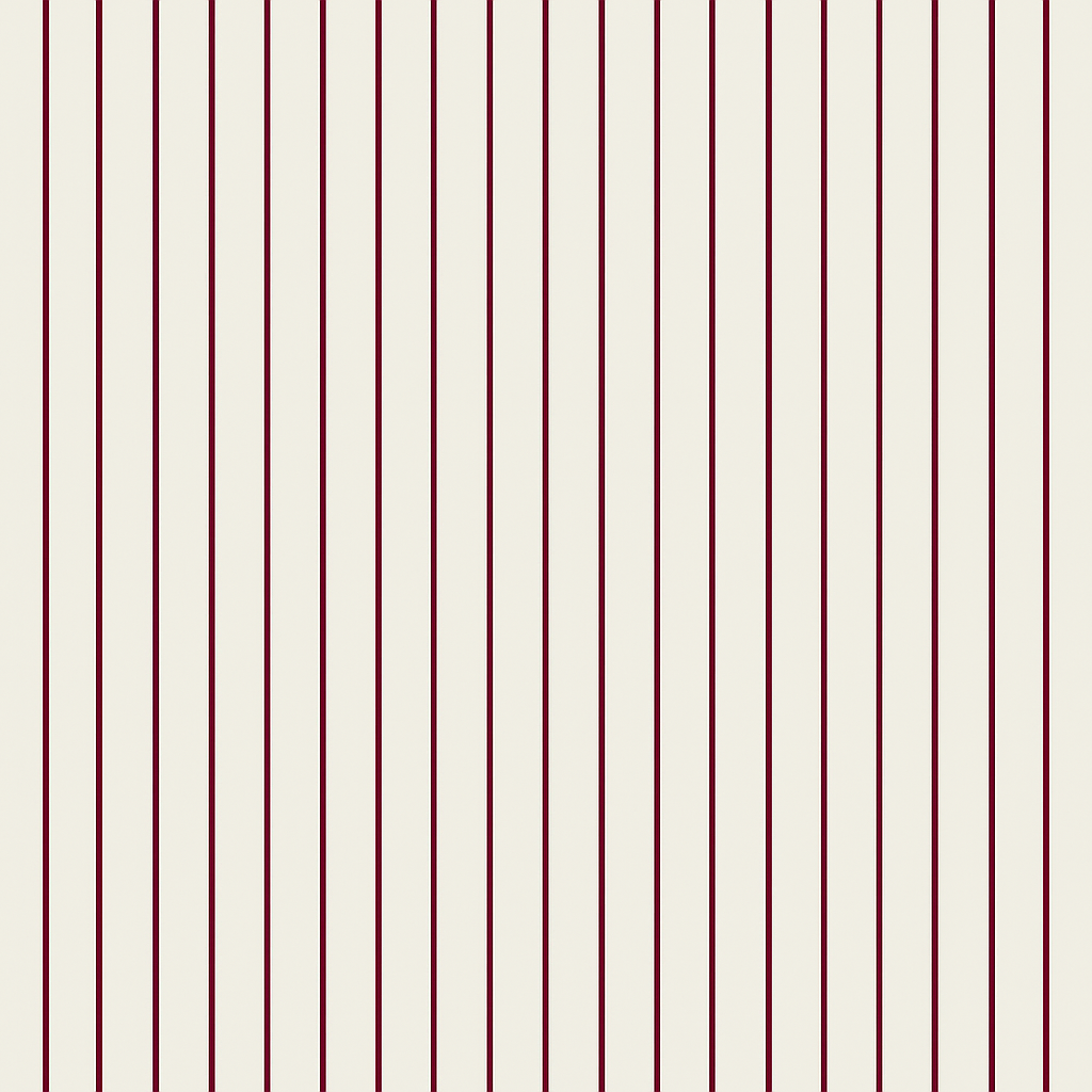 Oxblood Stripe Wallpaper