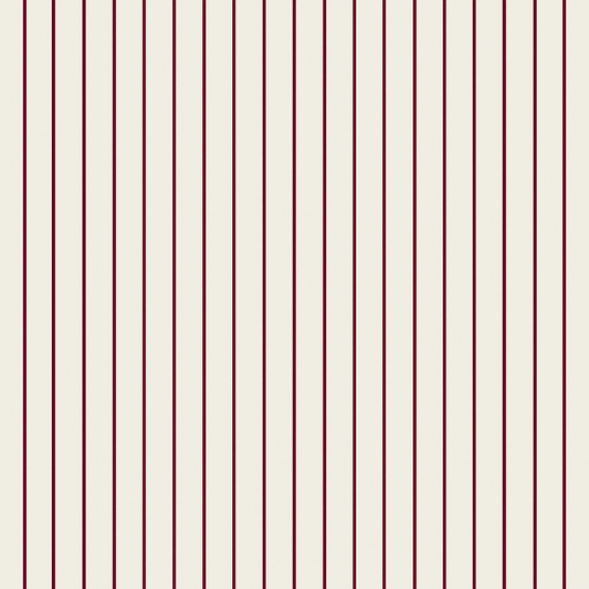Oxblood Stripe Wallpaper