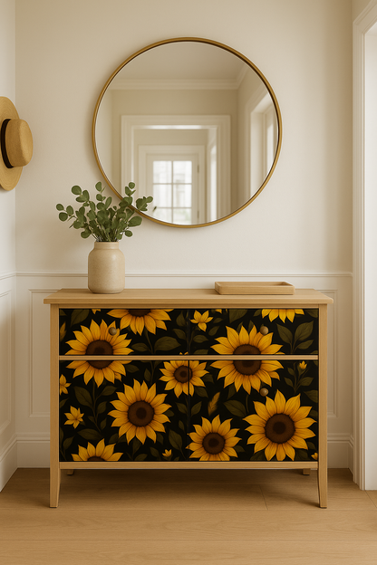 Midnight Sunflowers Wallpaper