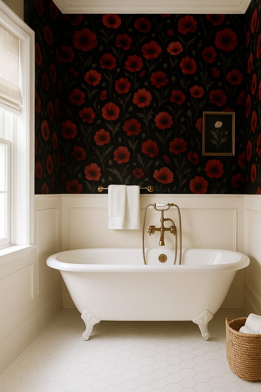 Poppy Fields Wallpaper