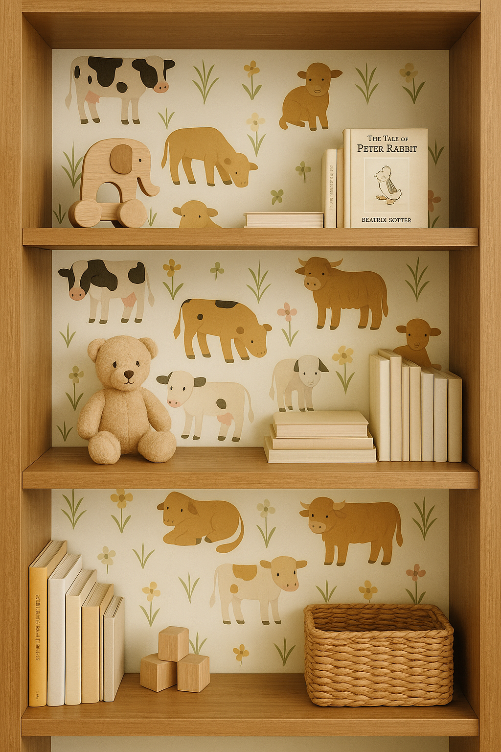 Pasture Parade Wallpaper