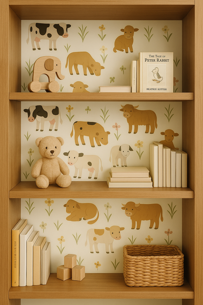 Pasture Parade Wallpaper