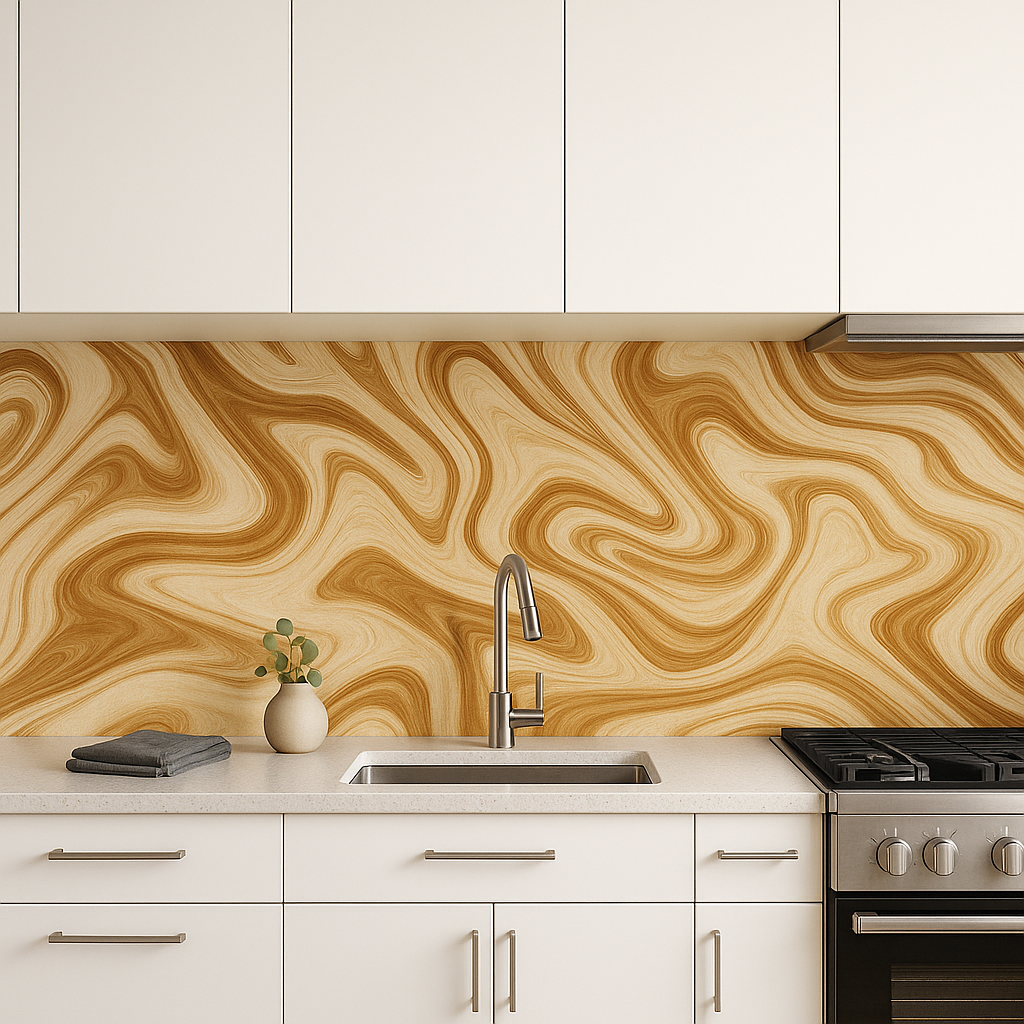 Mocha Mirage Wallpaper