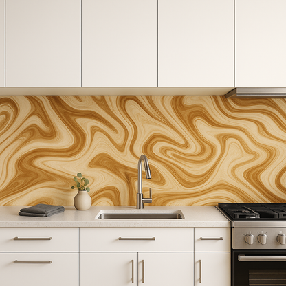 Mocha Mirage Wallpaper