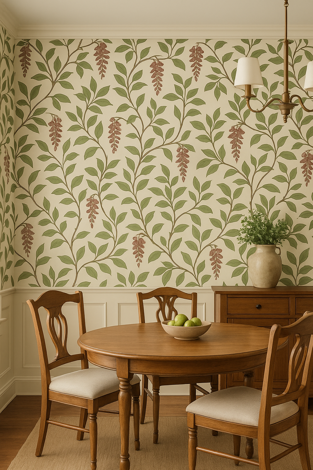 Wine & Willow Wallpaper