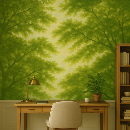 Sunlit Canopy Wallpaper