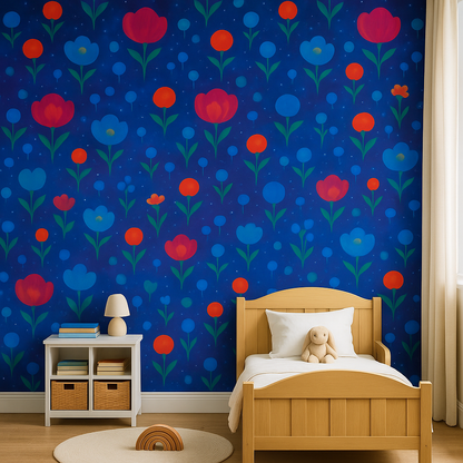 Cosmic Bloom Wallpaper