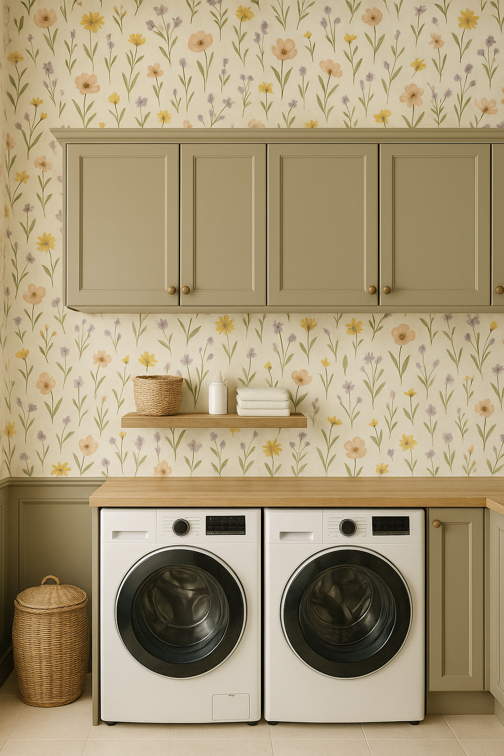 Wildflower Waltz Wallpaper