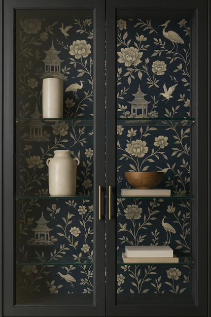 Chinoiserie Midnight Wallpaper