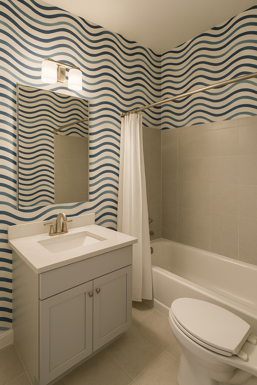 Tidal Lines Wallpaper