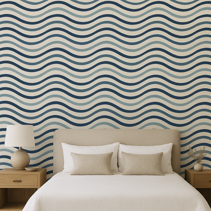 Tidal Lines Wallpaper