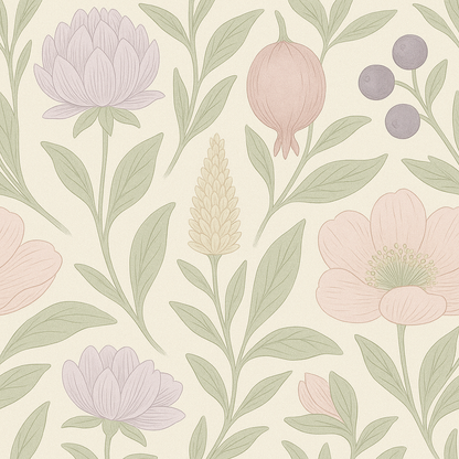 Pomegranate Parade Wallpaper