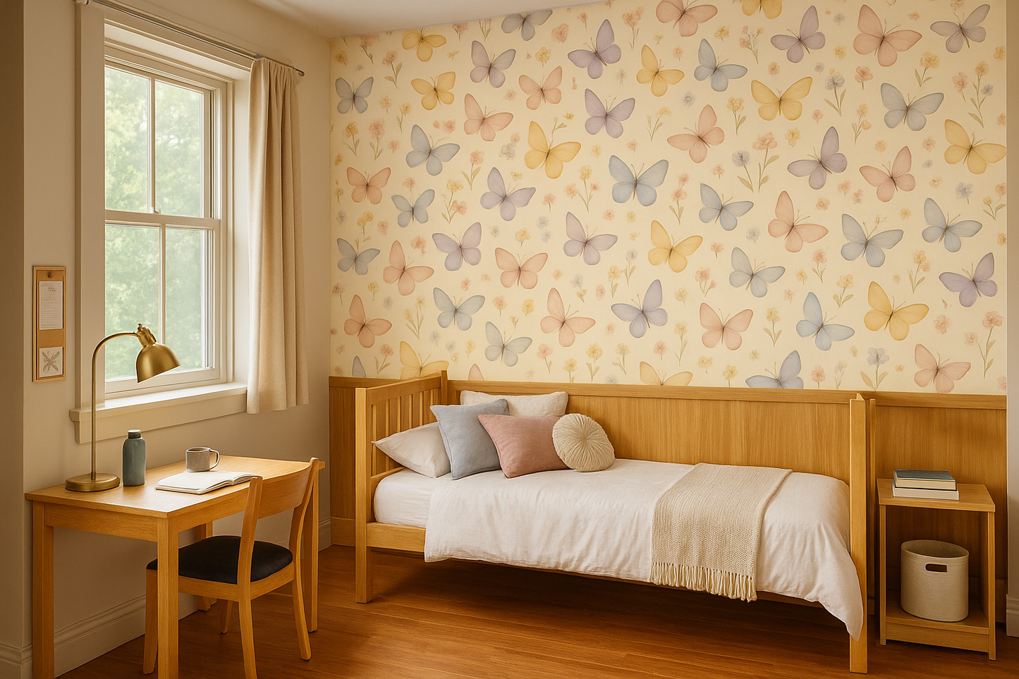 Butterfly Garden Wallpaper