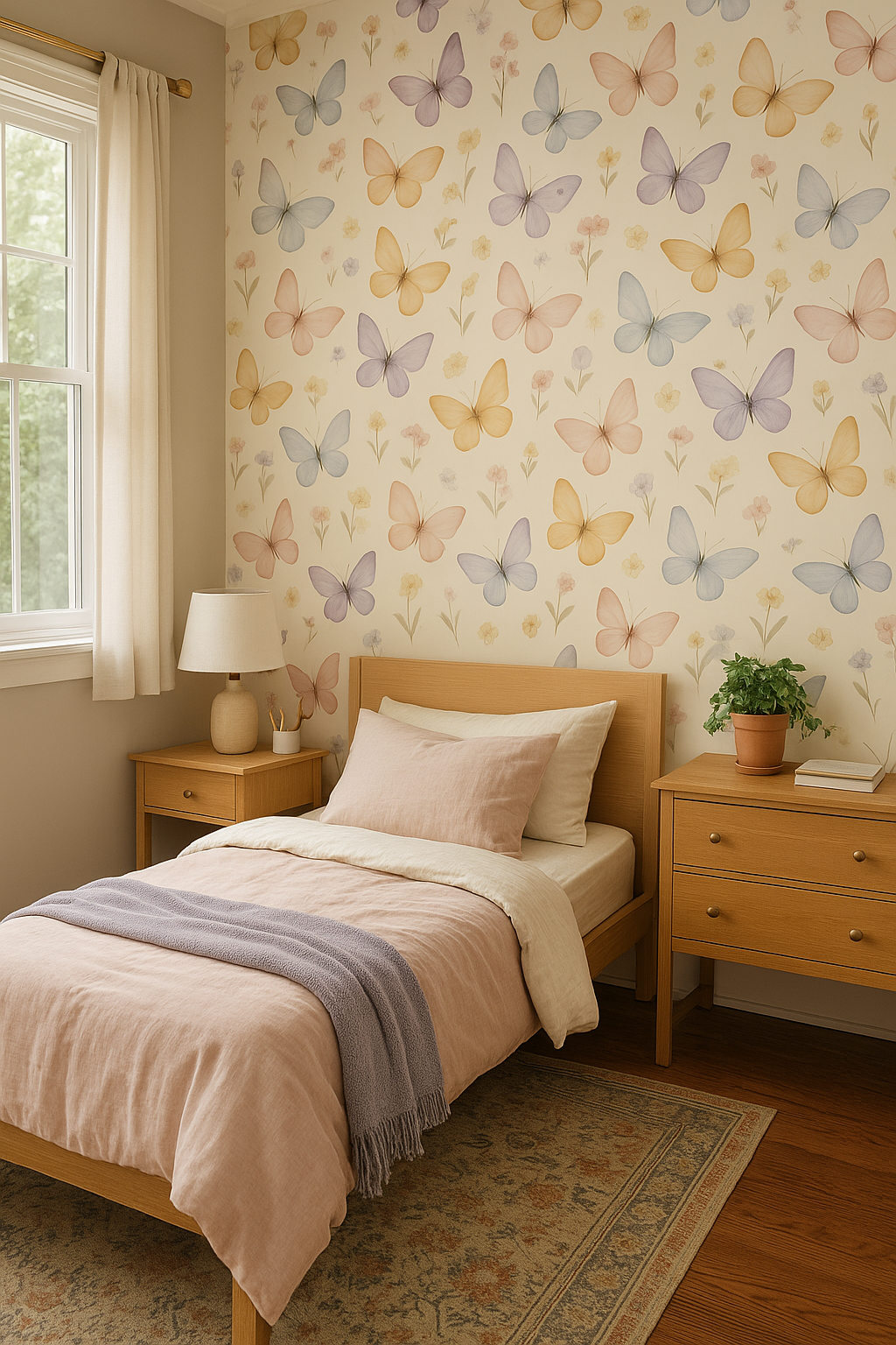 Butterfly Garden Wallpaper