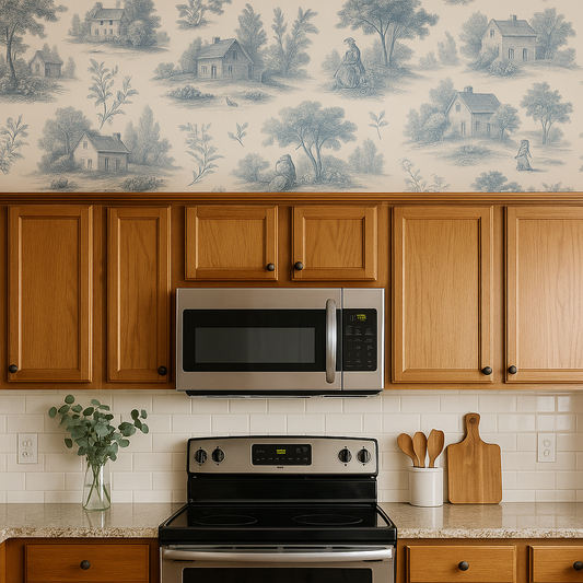 Toile de Jouy Wallpaper