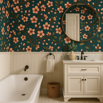 Midnight Sakura Wallpaper