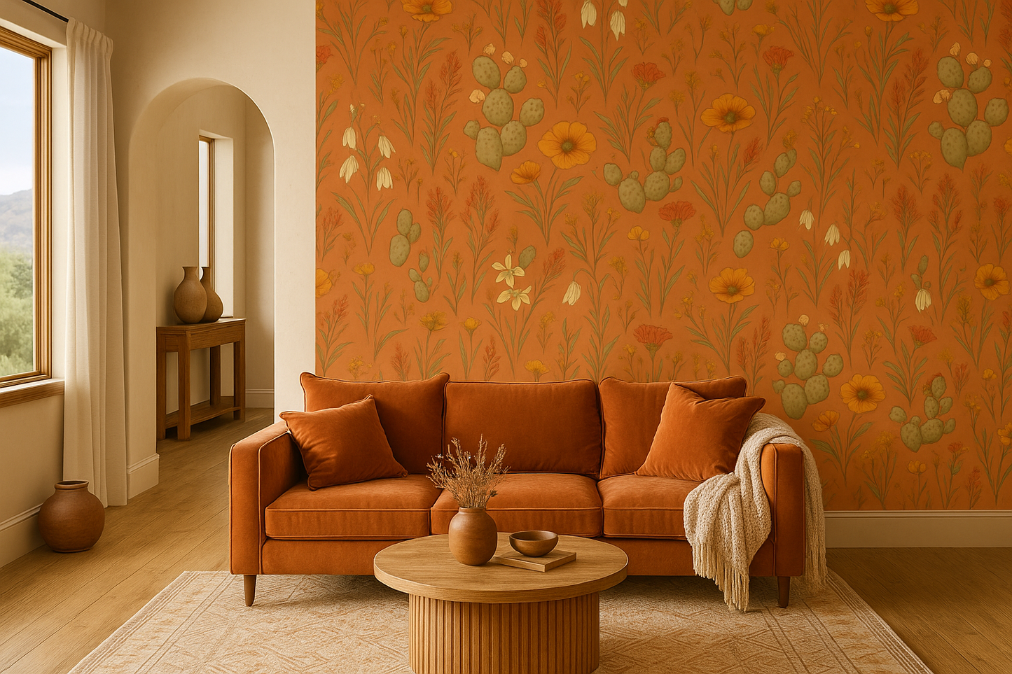 Desert Bloom Wallpaper