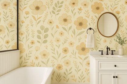 Wildflower Reverie Wallpaper