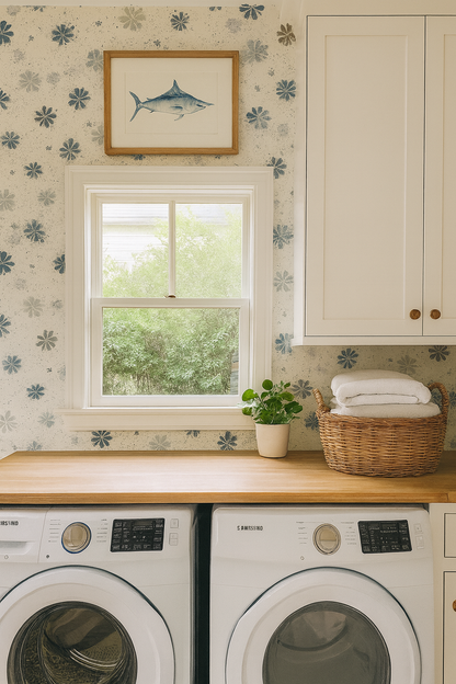 Powder Petal Confetti Wallpaper