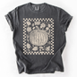 Checkered Pumpkin, Minimalist, Autumn, Fall, Comfort Colors T-Shirt