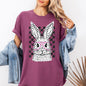 Checkered, Retro, Polka Dot, Easter, Bunny, Jesus, Rabbit, Holiday Tshirt Comfort Colors T-Shirt