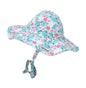 Children’s Floppy Sun Hat – Luau Palms UPF50+ by Flap Happy