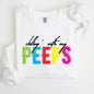 Chilling With My Peeps, Easter, Retro Candy Sweatshirt
