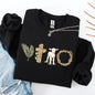 Christian Easter, Religious, Faith, Gospel, Easter, Bunny, Jesus, Rabbit, Holiday Sweatshirt