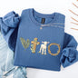 Christian Easter, Religious, Faith, Gospel, Easter, Bunny, Jesus, Rabbit, Holiday Sweatshirt