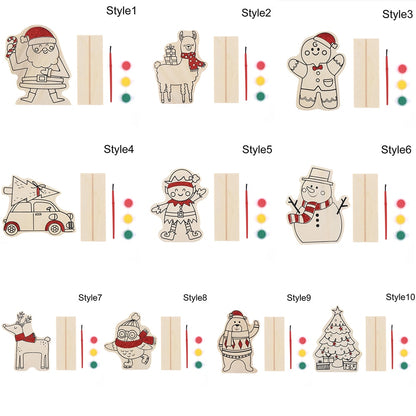 Christmas Decoration Creative Christmas Wood DIY