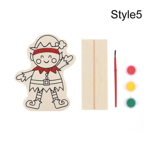 Christmas Decoration Creative Christmas Wood DIY