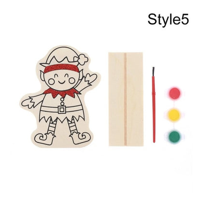 Christmas Decoration Creative Christmas Wood DIY