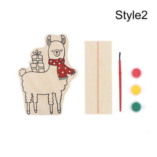 Christmas Decoration Creative Christmas Wood DIY