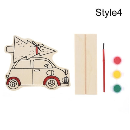 Christmas Decoration Creative Christmas Wood DIY