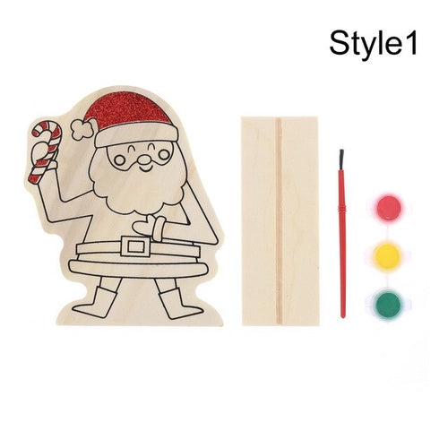 Christmas Decoration Creative Christmas Wood DIY