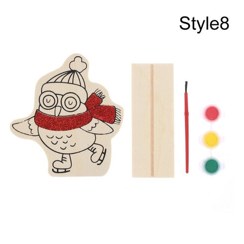 Christmas Decoration Creative Christmas Wood DIY
