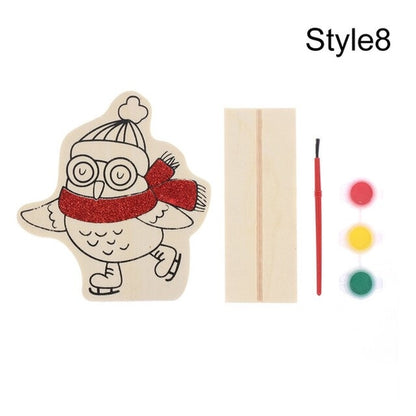 Christmas Decoration Creative Christmas Wood DIY