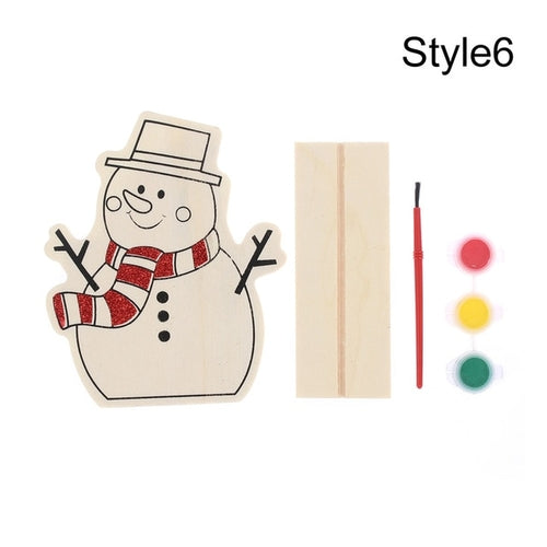 Christmas Decoration Creative Christmas Wood DIY