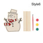 Christmas Decoration Creative Christmas Wood DIY