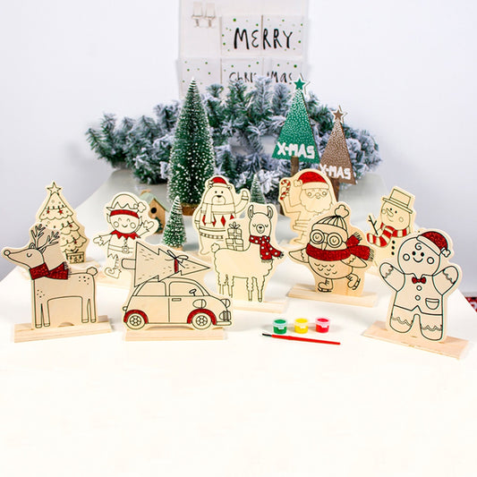 Christmas Decoration Creative Christmas Wood DIY