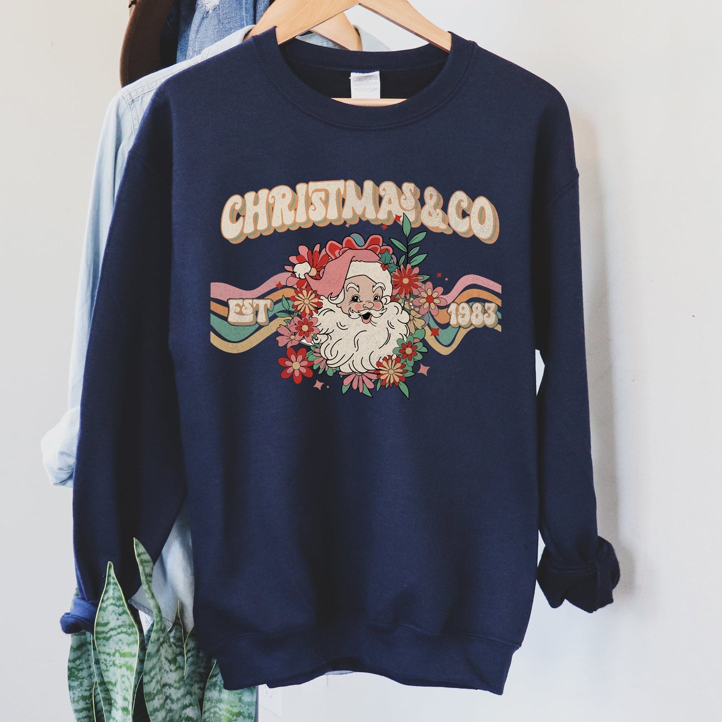 Christmas And Co, Santa Retro Sweatshirt