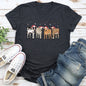 Christmas Calves, Holstein, Cow Lovers, Santa, Farm Life Super Soft Tees