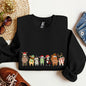 Christmas Cats, Cat Lovers, Santa, Pet Sweatshirt