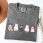Christmas Cats, Kitties, Cat Lovers, Santa, Winter, Snow, Xmas Tshirt Comfort Colors T-Shirt