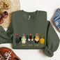 Christmas Chickens, Chicken Lovers, Santa, Farm Life Sweatshirt