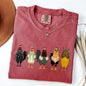 Christmas Chickens, Chicken Lovers, Santa, Farm Life, Winter, Snow, Xmas Tshirt Comfort Colors T-Shirt