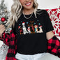Christmas Dogs, Dalmation, Frenchie, Dog Lovers, Santa, Pet Super Soft Tees